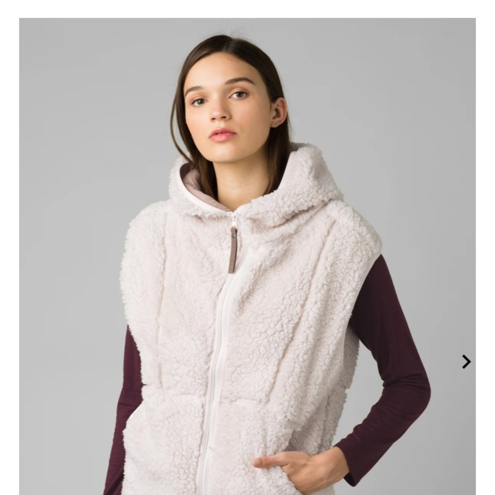 Prana Polar Escape Vest Hoodie NWT